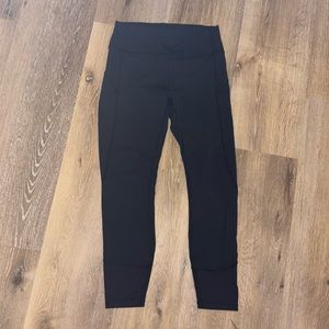 Lululemon black leggings 8